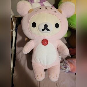 Sanrio Rilakkuma Korillakkuma Pink Sea Otter